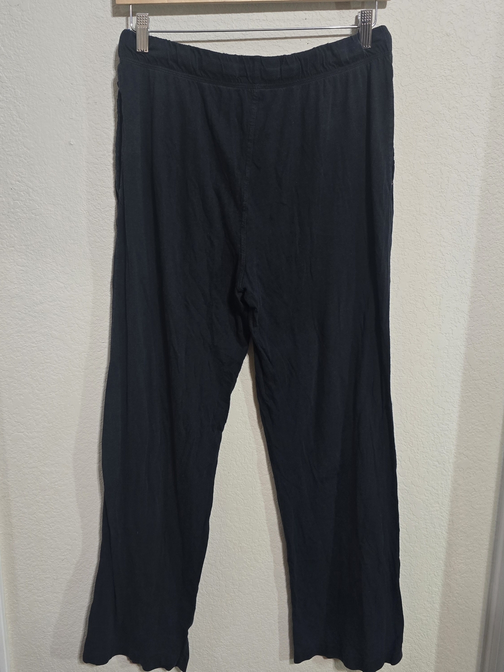 Tommy Bahama Black Elastic-Waist Lounge Pants